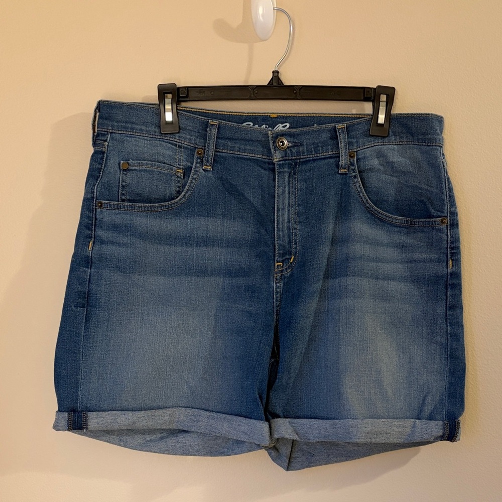 Eddie Bauer Midrise Denim Shorts